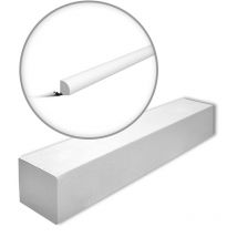 FL6-box wallstyl Noel Marquet 1 carton 90 pièces Plinthe design intemporel classique blanc 180 m - NMC