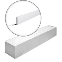 FT2-box wallstyl Noel Marquet 1 carton 17 pièces Plinthe Moulure frise design moderne blanc 34 m - NMC