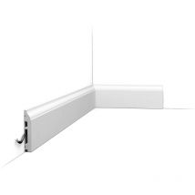 SX172 Plinthe Orac Decor - 8,5x1,4x200cm (h x p x l) - plinthe décorative polymère Carton complet