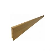 Plinthe plaquee chene naturel huilee aspect bois brut 15x80x2400 assortie aux ref St Clair/St malo