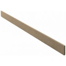 Plinthe pour receveur de douche Poalgi beige Albero, L.9 x l.180 cm, finition ardoise