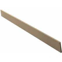 Poalgi - Plinthe pour receveur de douche beige Albero, L.9 x l.140 cm, finition sable