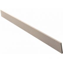 Poalgi - Plinthe pour receveur de douche blanc Perla, L.15 x l.180 cm, finition sable