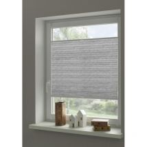 Gardinia Plissee grau Lilly Green