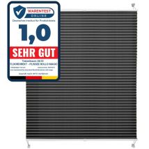 Plissee Faltrollo Magic Schwarz 110 x 100 cm - Schwarz