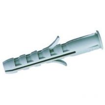 Plombelec - 051906 - 100 x Collar Anchors plombanil Nylon - Ø6 x L30 mm - grey