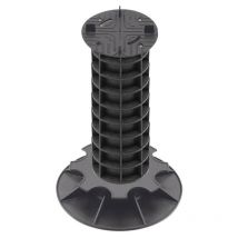 Plot terrasse dalle réglable 32 - 35 cm - Noir