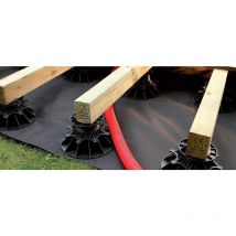 Cobra - Plots universels Nivo+ pour dalles et lambourdes sans tête hauteur 50-80mm sac de 8 plots