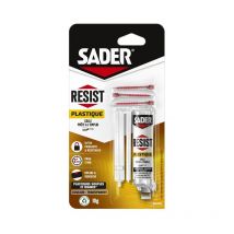 Adhesivo plástico bicomponente Resist 10g jeringa.