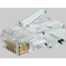 Plug modulari RJ45 blister confezione da 10 pz Accessori Telefonia