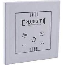 Pluggit IconVent 175 - BasicControl - 12V - Automatikmodus - Feuchtesensor - Bis zu 7 Geräte