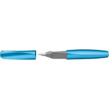 Pluma estilográfica Pelikan Twistx Frosted mango ergonómico de tinta azul Color: Azul