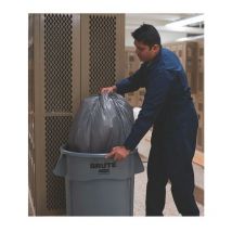 Fût polyvalent gris 76 l PE D. extérieur495xH581 mm