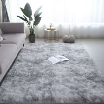 Plüschteppich Mit Farbverlauf Durch Knüpftechnik, Wohnzimmer-couchtischteppich, 50 X 160 Cm