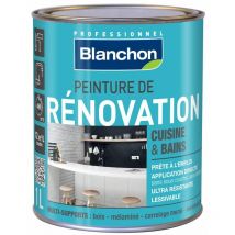 Blanchon - Peinture Rénovation cuisine & salle de bain 1L Blanc