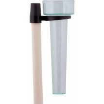 Pluviometro con supporto – 25 cm – Finitura trasparente – BAUHERR