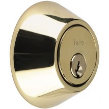 Yale Locks P5211 Security Deadbolt Polished Brass YALP5211PB