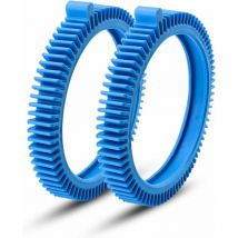 Pneu avant bleu piscine avec pièces de nettoyage de bosse 2X 4X roues de pression 2 pack 896584000-143