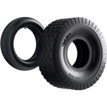 Pneu pour tracteur à pelouse 18x8.50-8 4pr avec chambre à air et valve coudée tondeuse à gazon