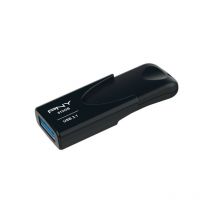 Attache 4 3.1 - 512 Go - usb Type-A - 3.2 Gen 1 (3.1 Gen 1) - 80 Mo/s - Sans capuchon - Noir (FD512ATT431KK-EF) - PNY