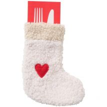 Poche en peluche pour couverts pelly