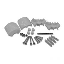 Kit de montage angle armony 1998 Novellini R04HAA argent