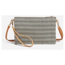 Pochette d'été en paille pour femme