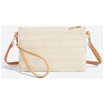 Pochette d'été en paille pour femme