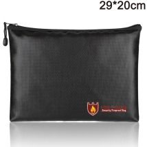 Pochette ignifuge pour documents pochette ignifuge pour documents et argent avec revêtement imperméable pour protéger les porte-documents importants
