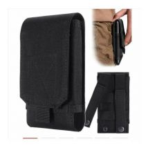 Ensoleille - Pochette tactique pour téléphone portable avec ceinture de taille, portefeuille edc, pochette militaire pour téléphone portable, 5.5