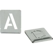 Pochoir chiffres A-Z 70 mm – Turnus