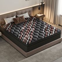 Pocket-spring-matratze 90x200 Cm 22 Cm Höhe - 9 Komfortzonen Memory Foam - Atmungsaktiv & Bequem