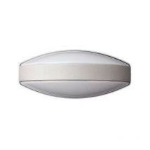 Carrea - Matt gray exterior wall light - 9W - G23 - IP44 - 230v - Podium