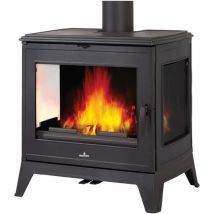 Poêle à bois en fonte 3 faces Bronpi Bury 14.6 kW