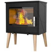Supra - Poêle À Bois Étanche En Fonte Usko 9.1 Kw