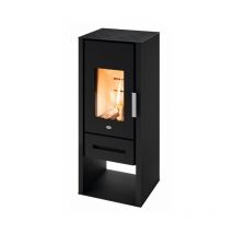 Poêle a bois étanche - eva calor Livia 8 kW
