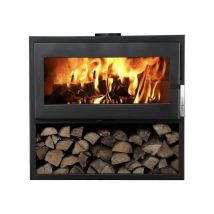 Poêle à bois étanche - SUPRA Larry Bûcher 8.5 kW