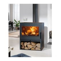 Panadero - Poele a bois Garonne Ecodesign - 7,1 kw - Bûches 50 cm