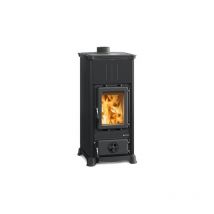 La Nordica - Poêle à bois raccordable Emiliana Steel 6.5 kW