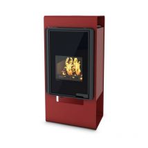Pôele à bois SINGA DELUXE plusieurs couleurs - Couleur: Rouge