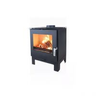Poêle à bois Verso Kara l - Puissance 7,5 kW, Chauffage Efficace et Design Élégant pour Votre Maison