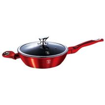 Poêle À Frire En Granit 32 Cm Berlinger Haus Red Metallic Line Bh-1261