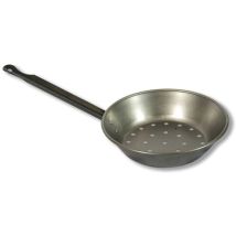 Poêle à châtaignes en acier inoxydable – 24 cm – FLORES CORTES