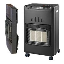 Poele à gaz Infrarouge 4200W Nova Chauffage d'appoint Piezo Volume 120 m3 Pliable Niklas