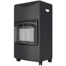 Niklas - Poele à gaz Infrarouge 4200W Chauffage gaz intérieur 120m3 Chauffage d'appoint à gaz sur roulettes