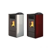 Poêle à granulé 9,5 kW Punto Fuoco Lory - - Ivoire