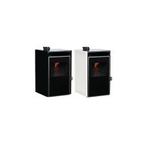 Poêle à granulés creta Ecoforest 6kW - Blanc