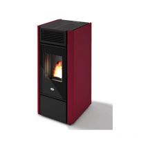 Poêle à granules & biomass Eva Calor Milly 12.5 kW Bordeaux