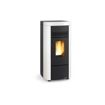 Poêle à granules étanche canalisable - EXTRAFLAME Angela Plus Evo 8 kW Blanc