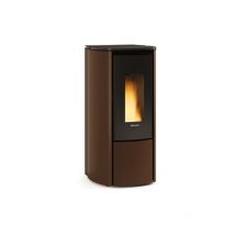 Poêle à granulés étanche débrayable Extraflame Katia 9 kW Bronze